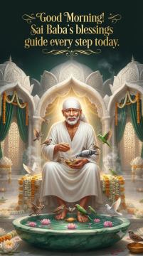 good morning sai baba images (8)