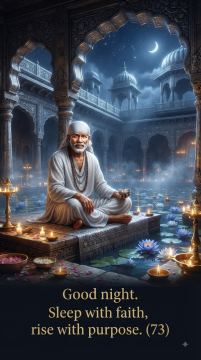 sai baba good night (6)