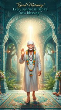 blessing good morning sai baba images (1)