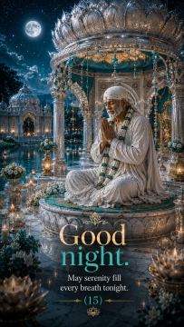 good night sai baba images (15)