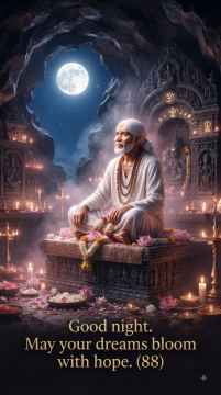 sai baba good night (2)